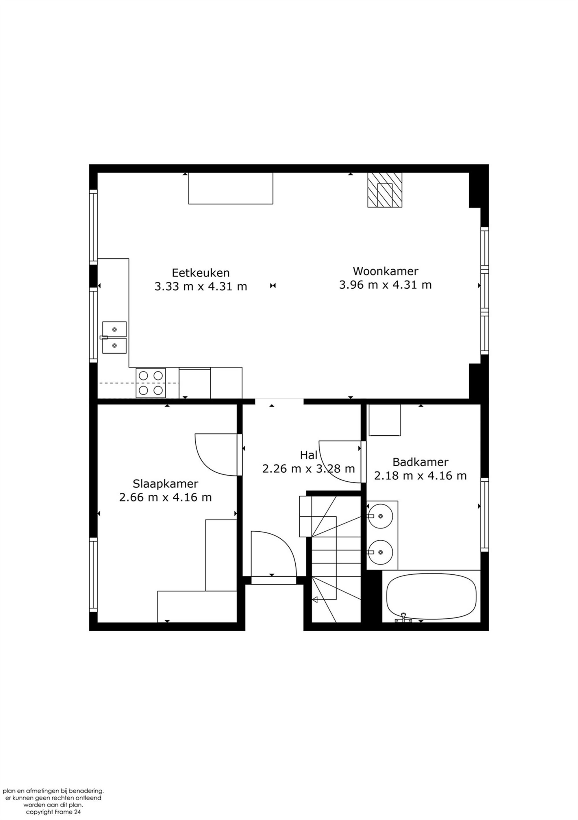 Charmant appartement met ruim terras te Mechelen