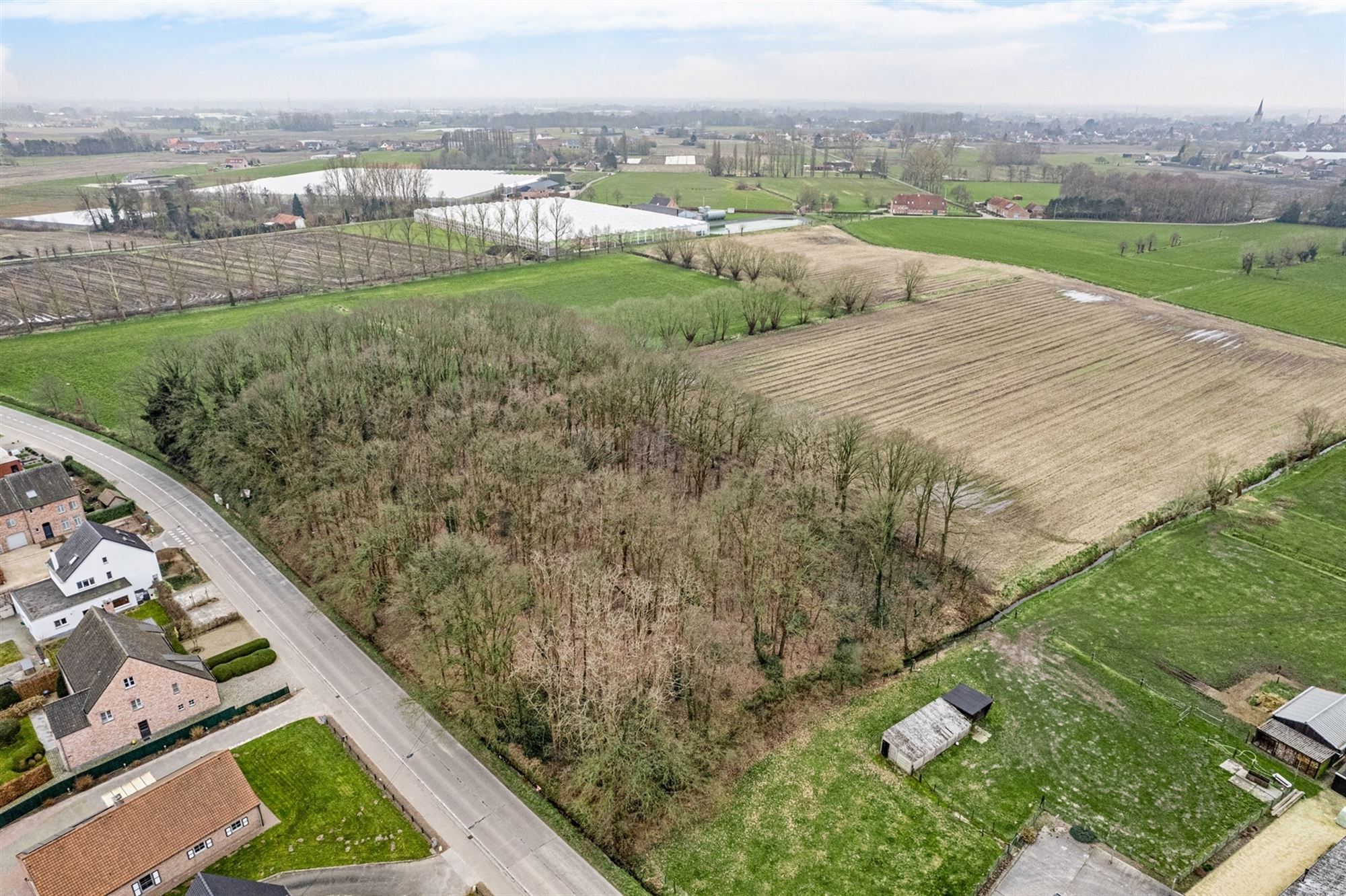 Perceel met bomen te Sint-Katelijne-Waver