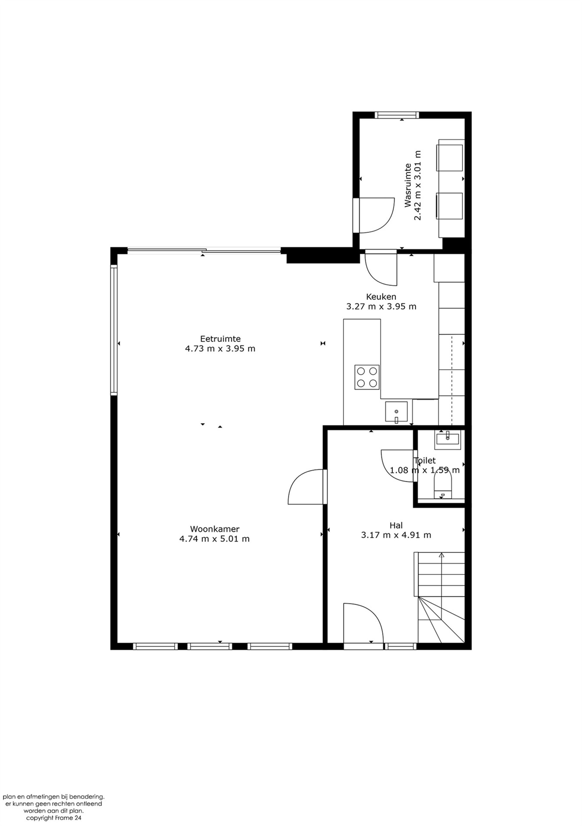 Recente woning met 3 achterliggende garages te Sint-Katelijne-Waver