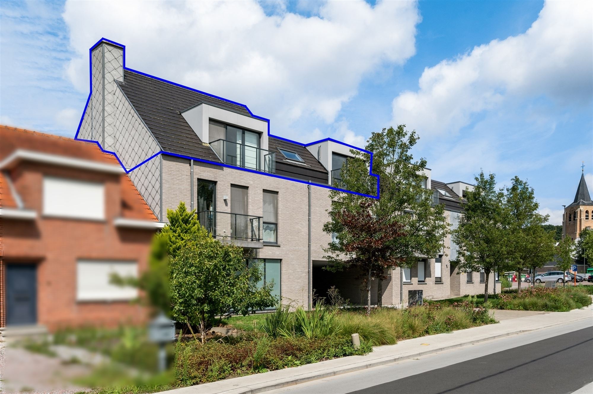 Luxueus dakappartement met hoogwaardige afwerking te Beerzel