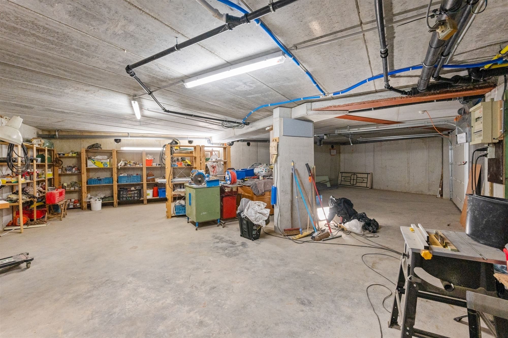 Ondergrondse parking + loods te Sint-Katelijne-Waver