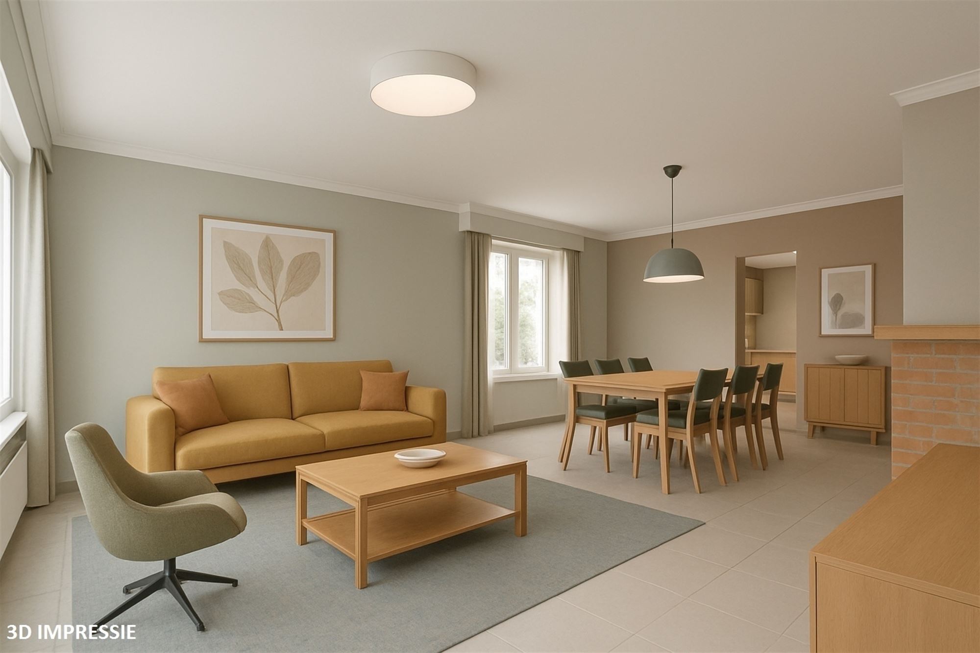 Verzorgde woning, met optie tot 5007 m², te Onze-Lieve-Vrouw-Waver