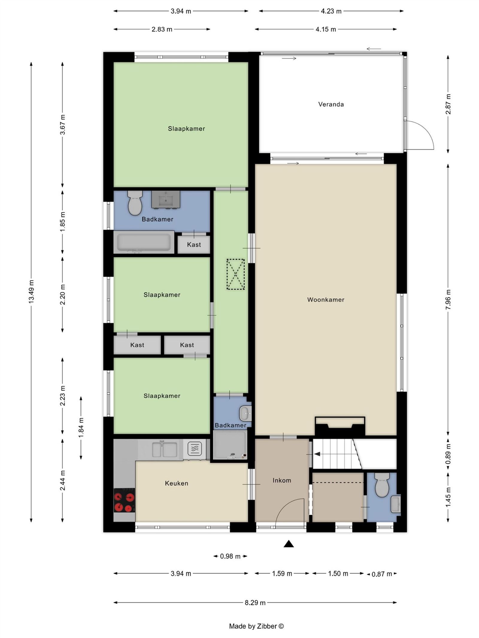 FOTO’S 23 : Bungalow te 1650 BEERSEL (België) - Prijs € 495.000