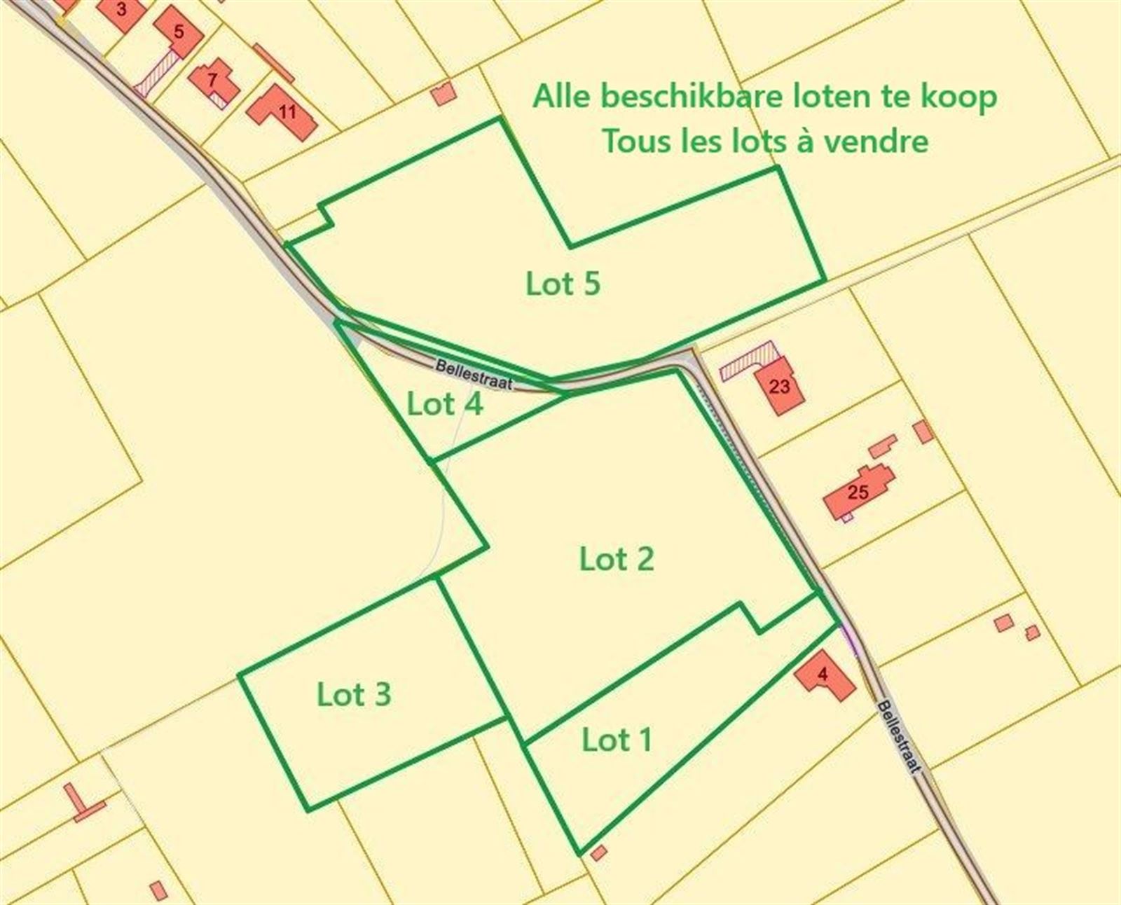 FOTO’S 3 : Landbouwgrond te 1600 SINT-PIETERS-LEEUW (België) - Prijs € 52.050