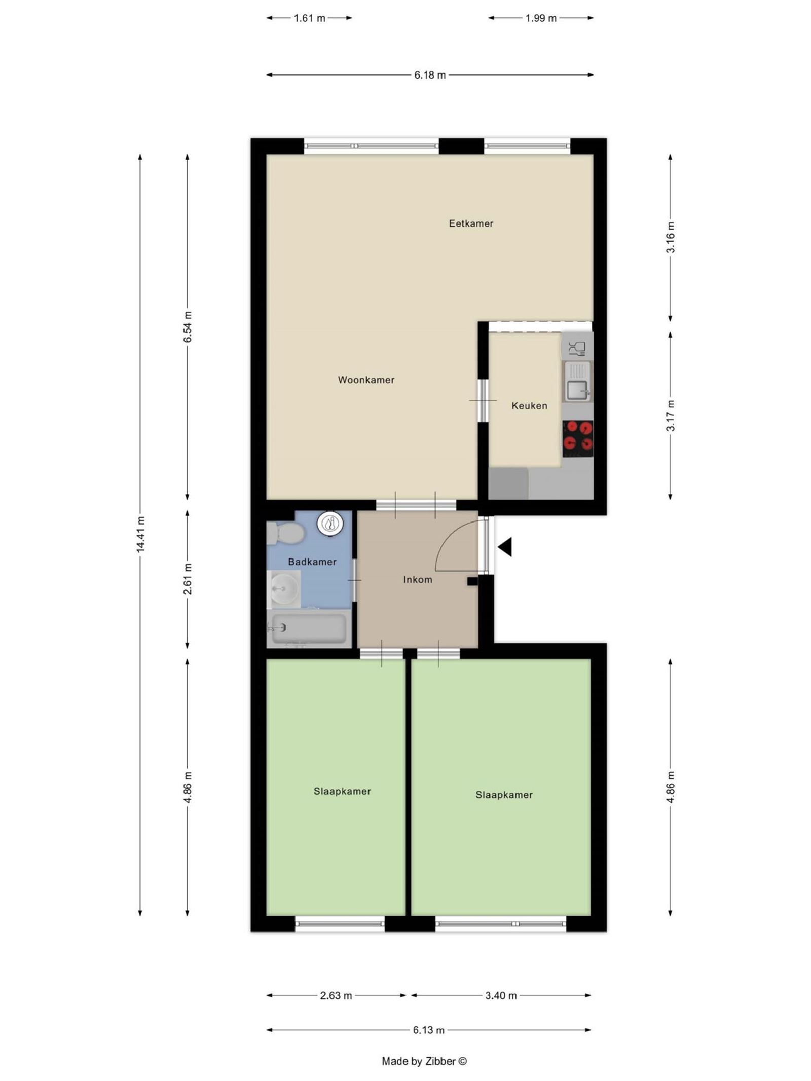 FOTO’S 2 : Appartement te 1640 SINT-GENESIUS-RODE (België) - Prijs € 299.000