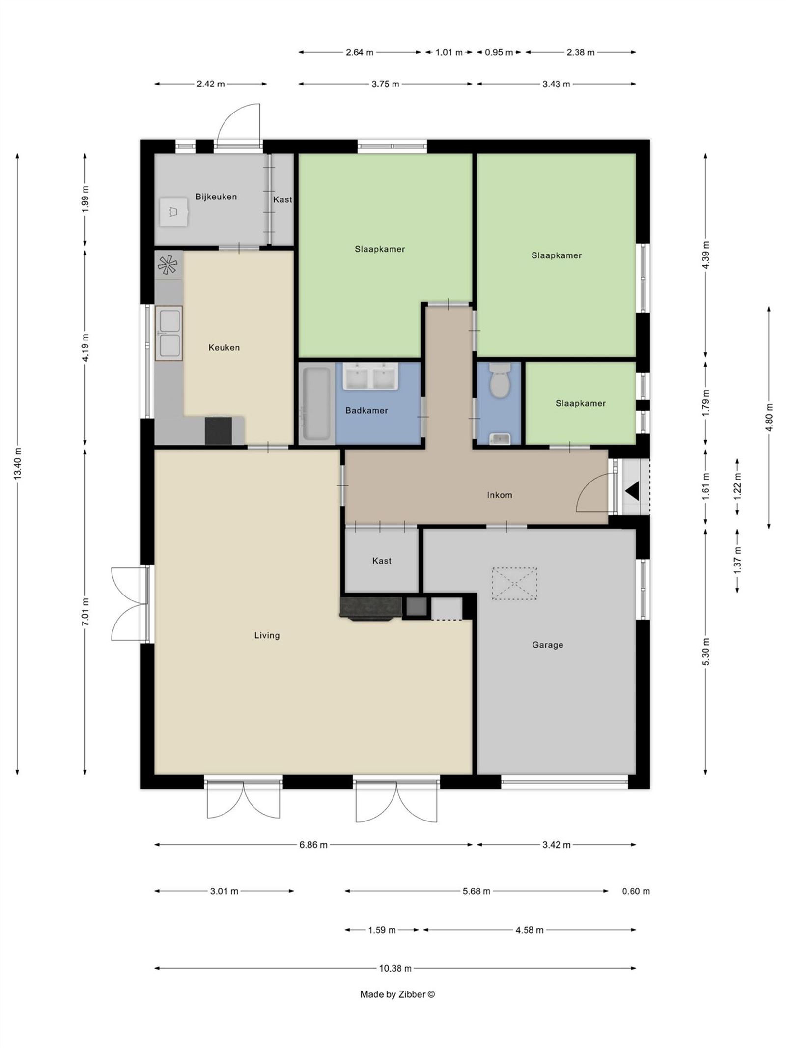 FOTO’S 3 : Woning te 9402 MEERBEKE (België) - Prijs € 279.000