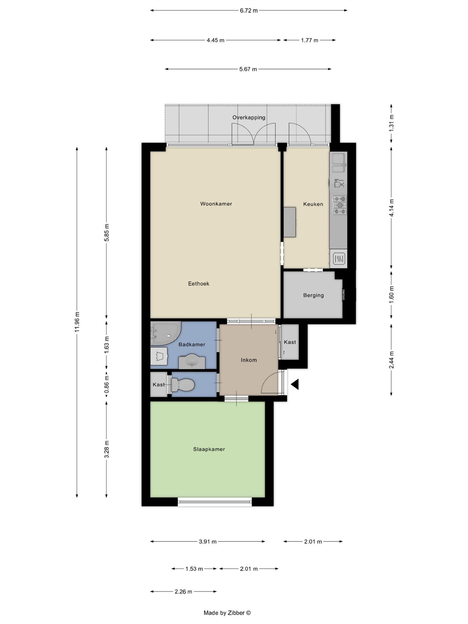 FOTO’S 2 : Appartement te 1620 DROGENBOS (België) - Prijs € 238.000