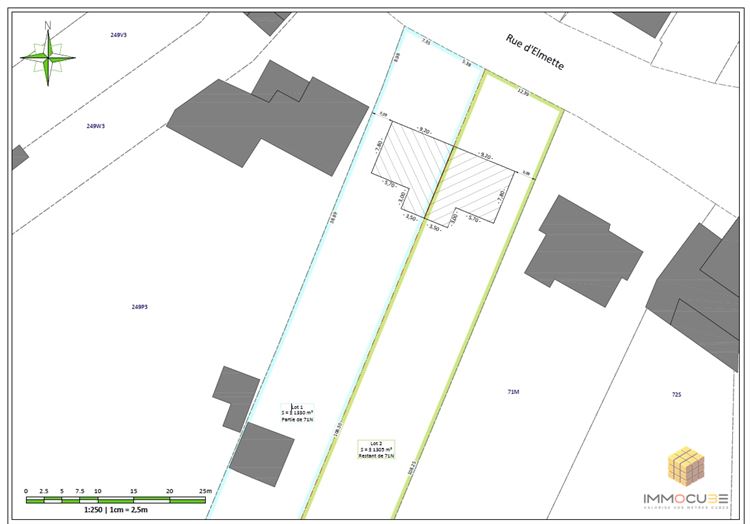 Image 1 : Terrain à bâtir à 4300 OLEYE (Belgique) - Prix 125.000 €