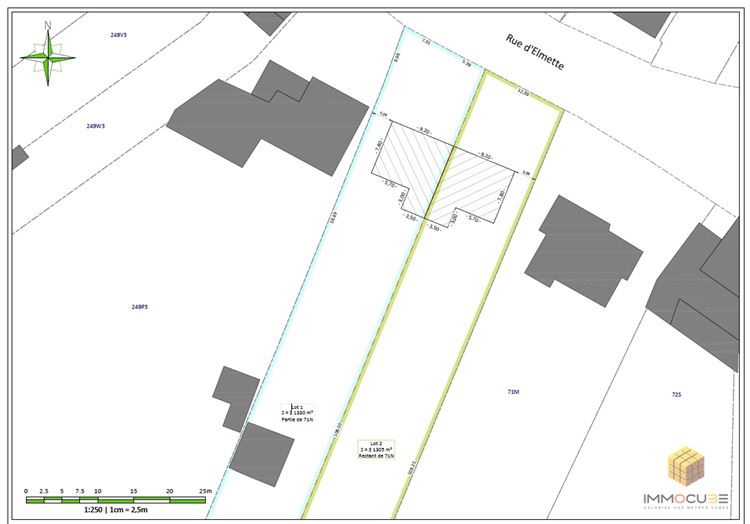 Image 4 : Terrain à bâtir à 4300 OLEYE (Belgique) - Prix 240.000 €