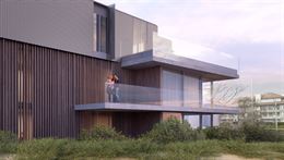 Ruim appartement met drie slaapkamers op het gelijkvloers
Zonnig terras uitgevend op de tuin

Inkom met plaats voor vestiaire
Gastentoilet
Grote ...