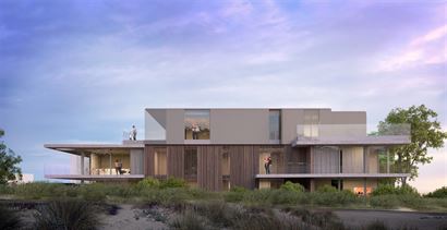 Ruim appartement met twee slaapkamers op het gelijkvloers
Zonnig terras uitgevend op de tuin

Inkom met plaats voor vestiaire
Gastentoilet
Twee r...