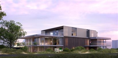Ruim appartement met twee slaapkamers op het gelijkvloers
Zonnig terras uitgevend op de tuin

Inkom met plaats voor vestiaire
Gastentoilet
Twee r...