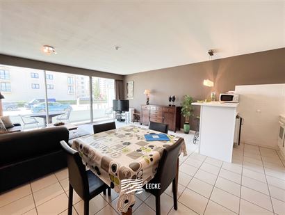 Res. Mosselbank 0003 - Ruime studio met slaaphoek - Gunstig gelegen te Nieuwpoort-bad - Inkomhal - Badkamer met douche, wastafel en toilet - Open en i...