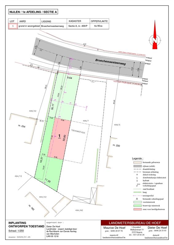 Foto 3 : Grond te 2560 NIJLEN (België) - Prijs € 185.000