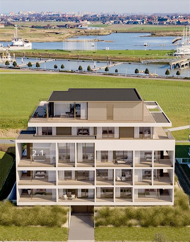 Foto 2 : Appartement te 8620 NIEUWPOORT (België) - Prijs € 1.050.000