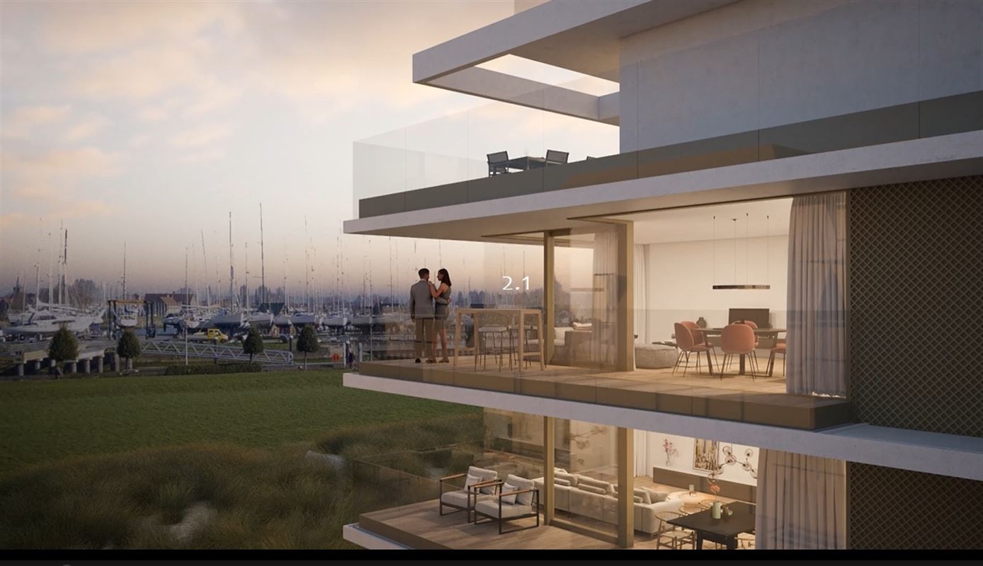 Foto 1 : Appartement te 8620 NIEUWPOORT (België) - Prijs € 1.050.000