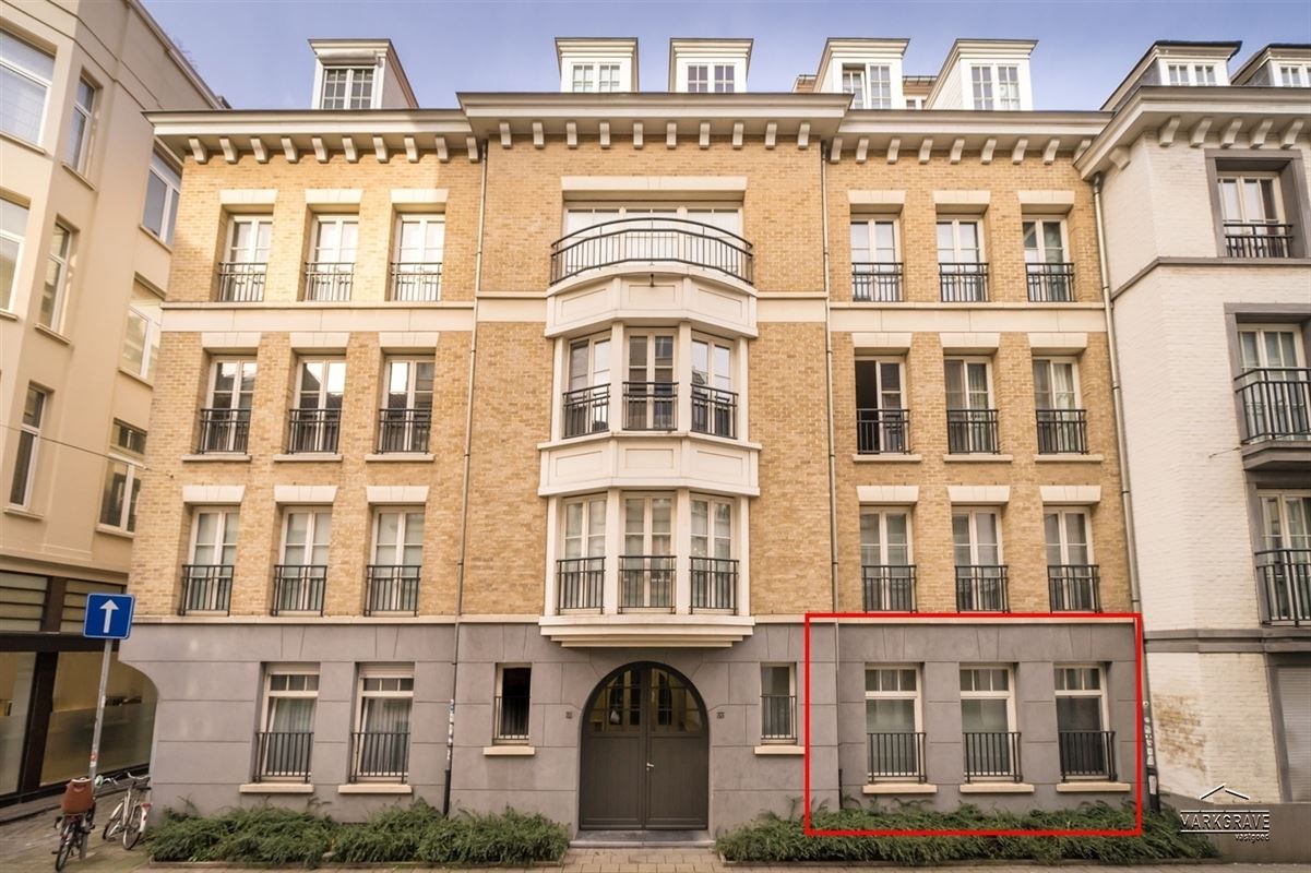 Gelijkvloers appartement met 1 slp en ondergrondse parking
