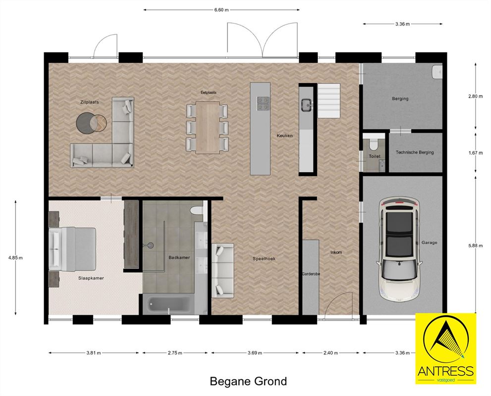 Foto 7 : Huis te 2547 LINT (België) - Prijs € 798.000