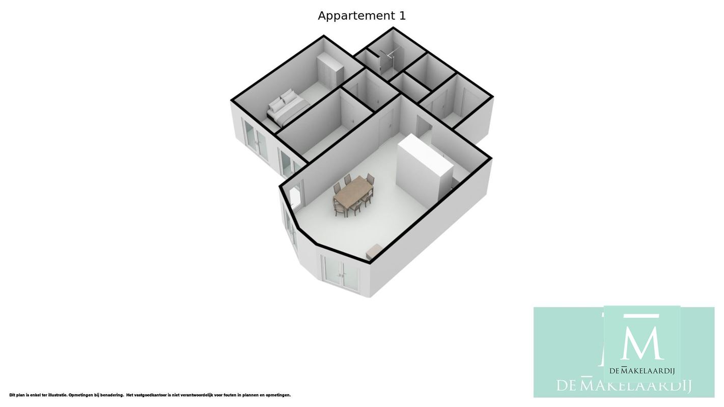 Foto 22 : Appartement te 2800 MECHELEN (België) - Prijs € 479.000