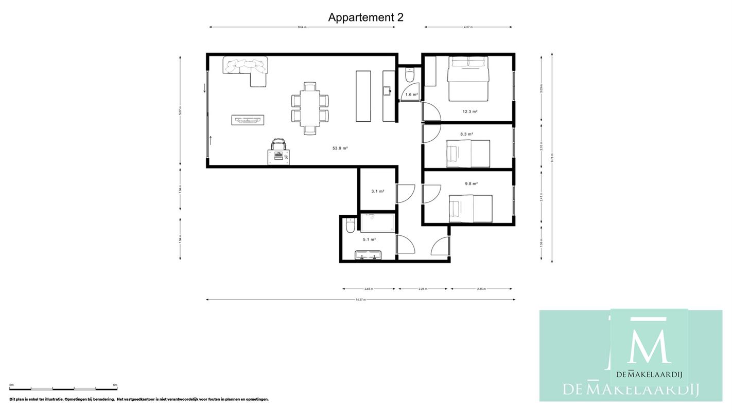 Foto 20 : Appartement te 2800 MECHELEN (België) - Prijs € 600.000