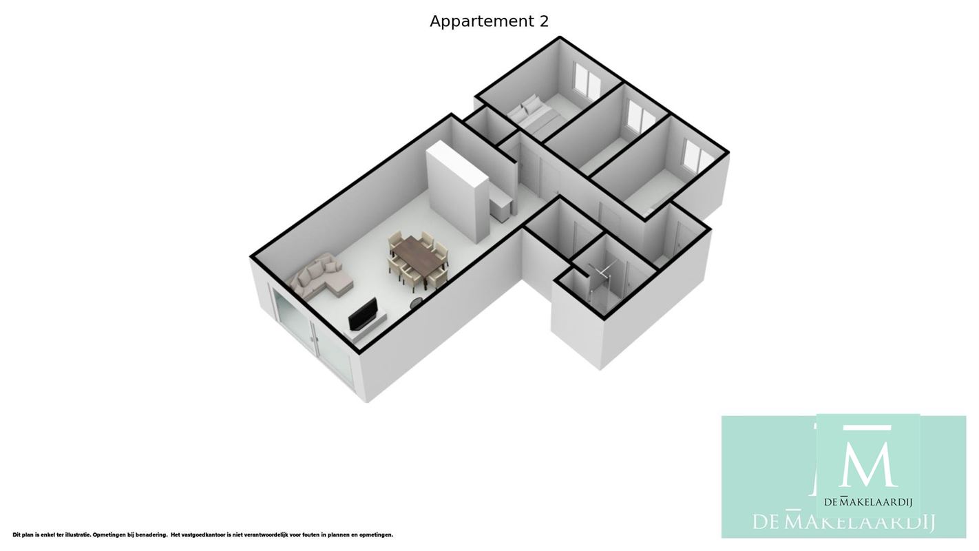 Foto 21 : Appartement te 2800 MECHELEN (België) - Prijs € 600.000