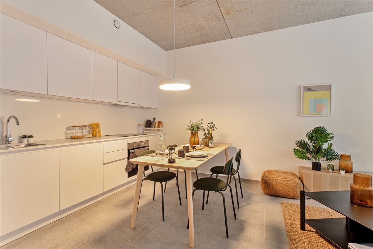 Gelijkvloerse studio met terras