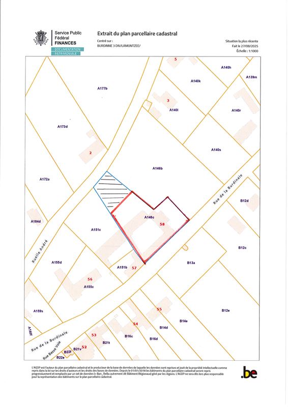 Image 30 : Ferme en carré à 4210 BURDINNE (Belgique) - Prix 300.000 €