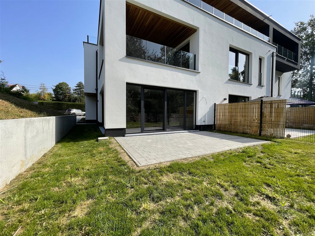 Appartement met tuin