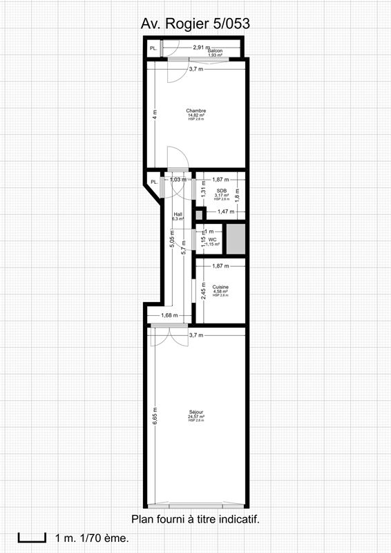 Image 12 : Appartement à 4000 LIÈGE (Belgique) - Prix 650 €