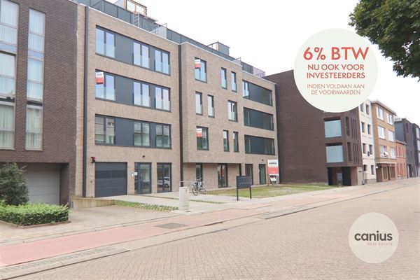 NIEUWBOUWAPP. IN HARTJE HASSELT MET 1 SLK + TERRAS & PARKING