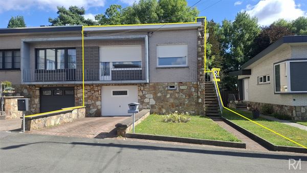 Maison type bel étage 3 ch/ jardin/ terrasse dans une rue en cul de sac