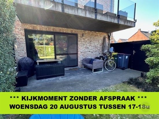 Gelijkvloersappartement met 2 slaapkamers te Mol