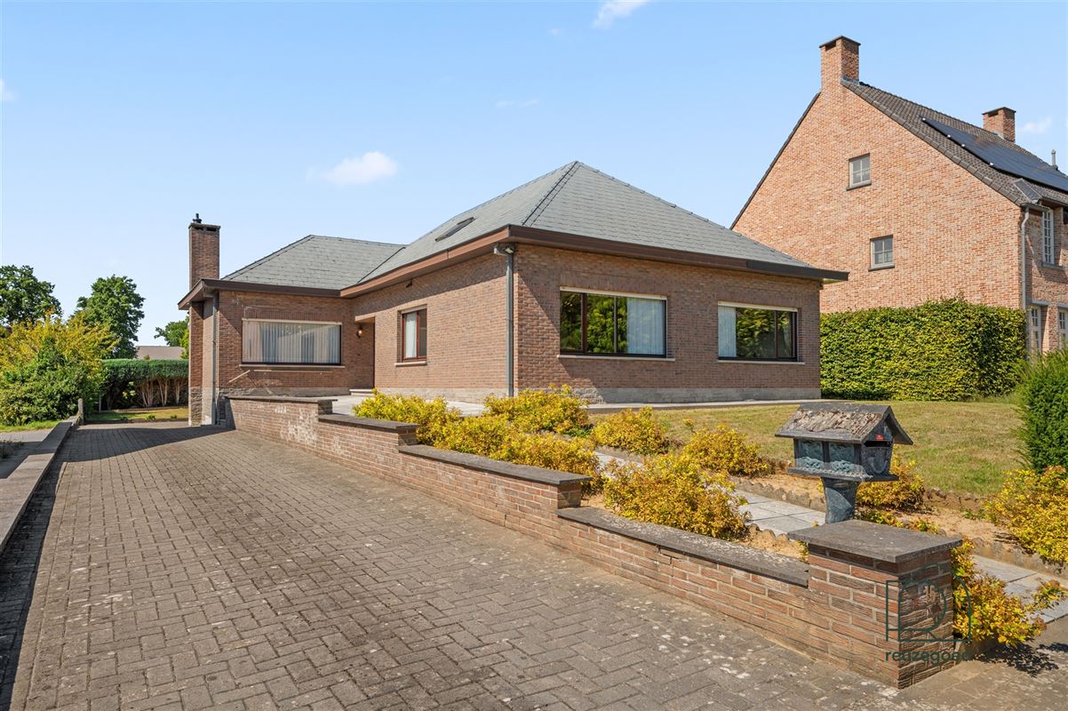 Charmante gelijkvloerse villa in Korbeek-Lo met ruime tuin en onderkeldering