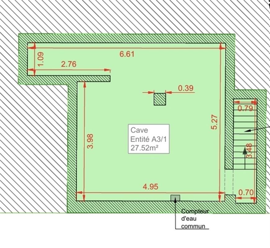 Appartement deux chambres très spacieux