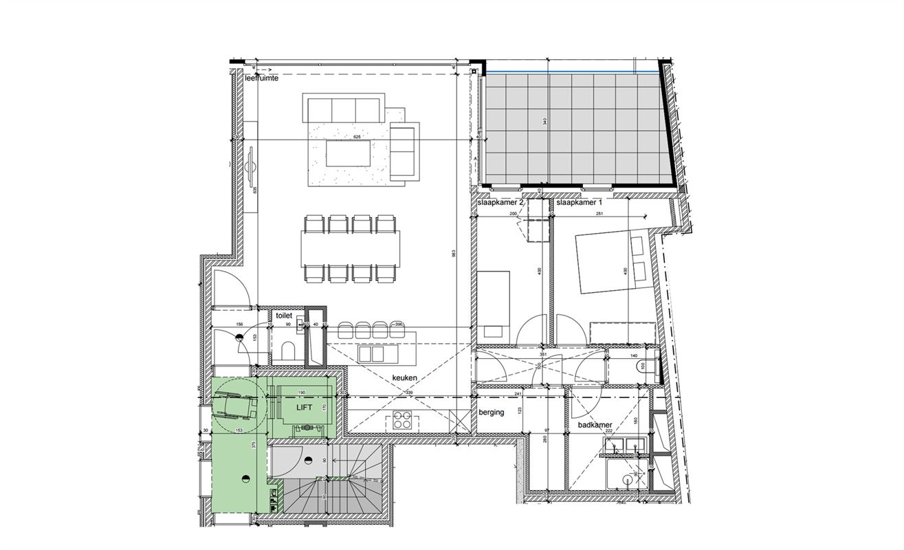 Stijlvol en energiezuinig appartement met terras