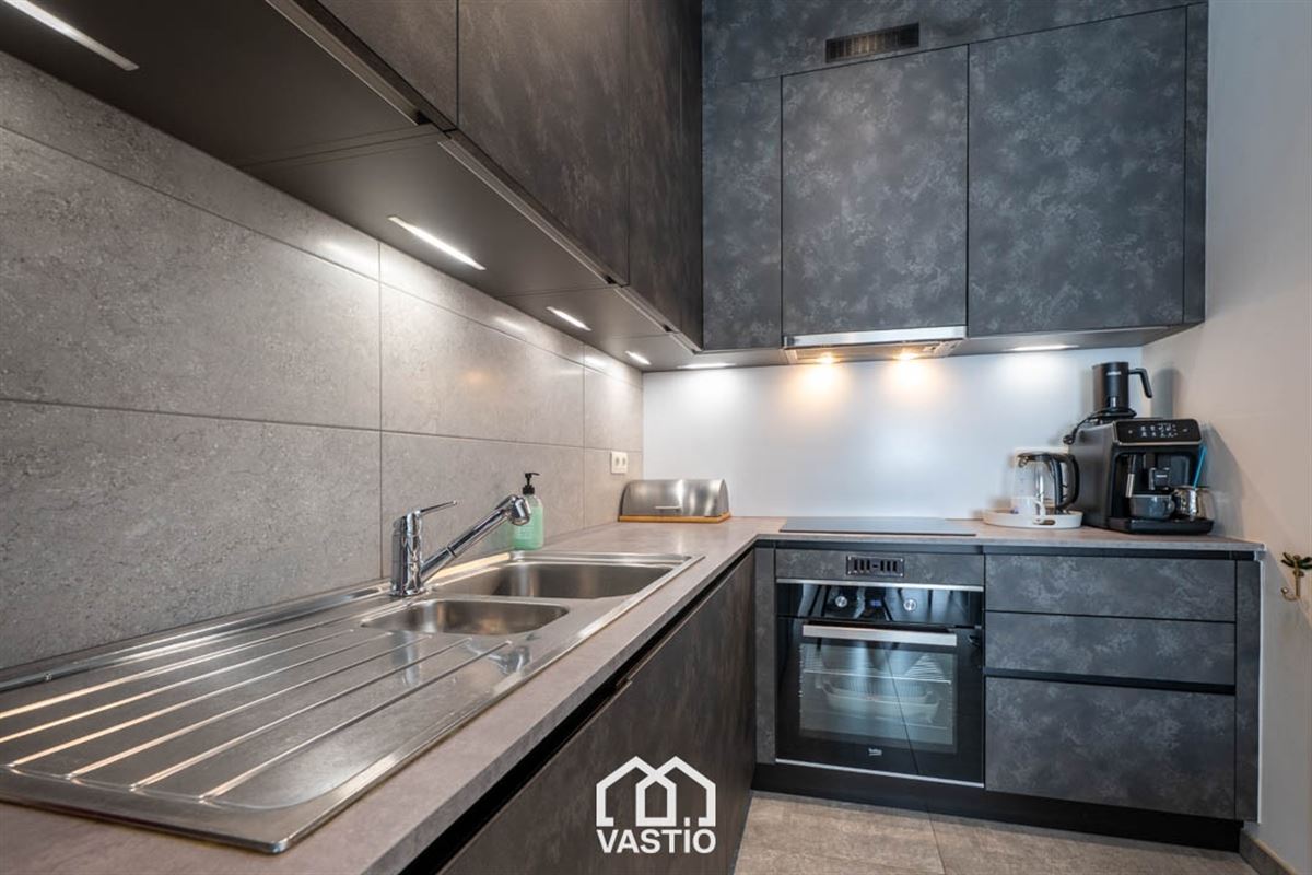 Modern gelijkvloers appartement met groot terras