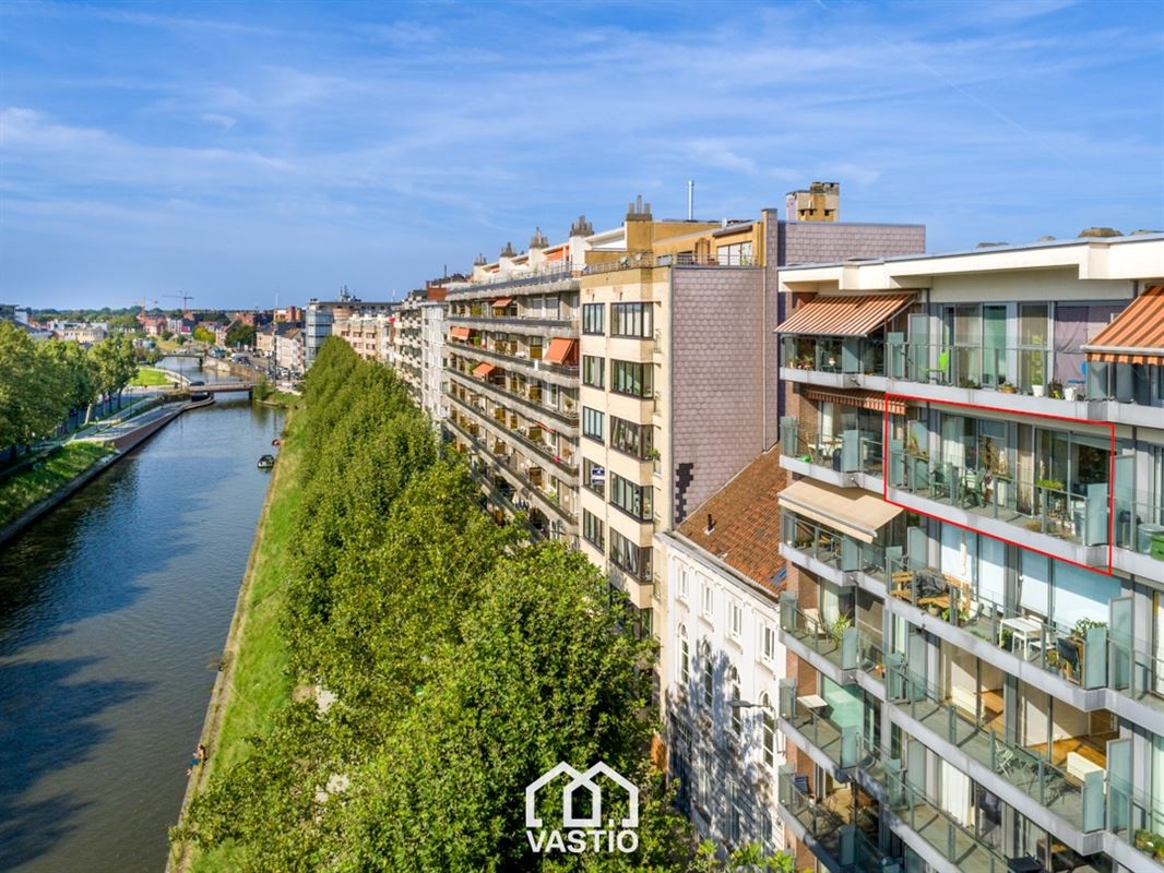 Coupure Gent: appartement met zonnig terras en garage