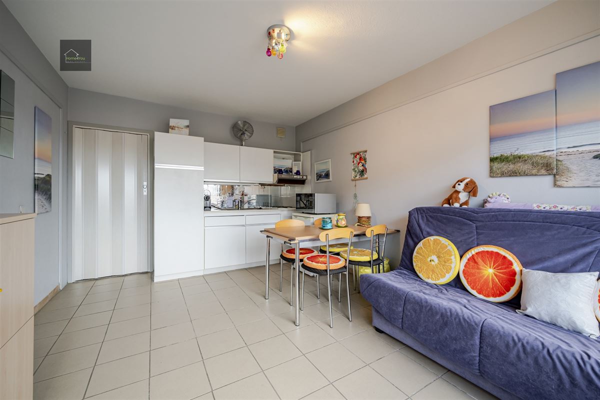 Betaalbare studio op topligging in Koksijde-Bad.