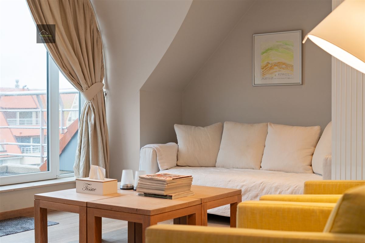 Uniek appartement op de 7e verdieping met terras en zeezicht
