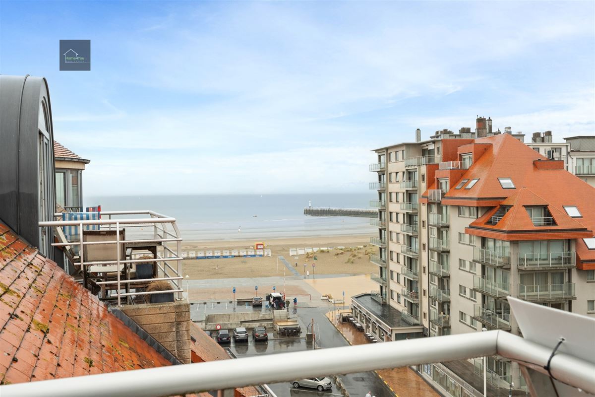Uniek appartement op de 7e verdieping met terras en zeezicht