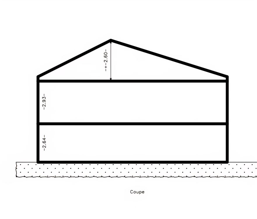 MAISON - GARAGE - JARDIN - GRENIER AMENAGEABLE