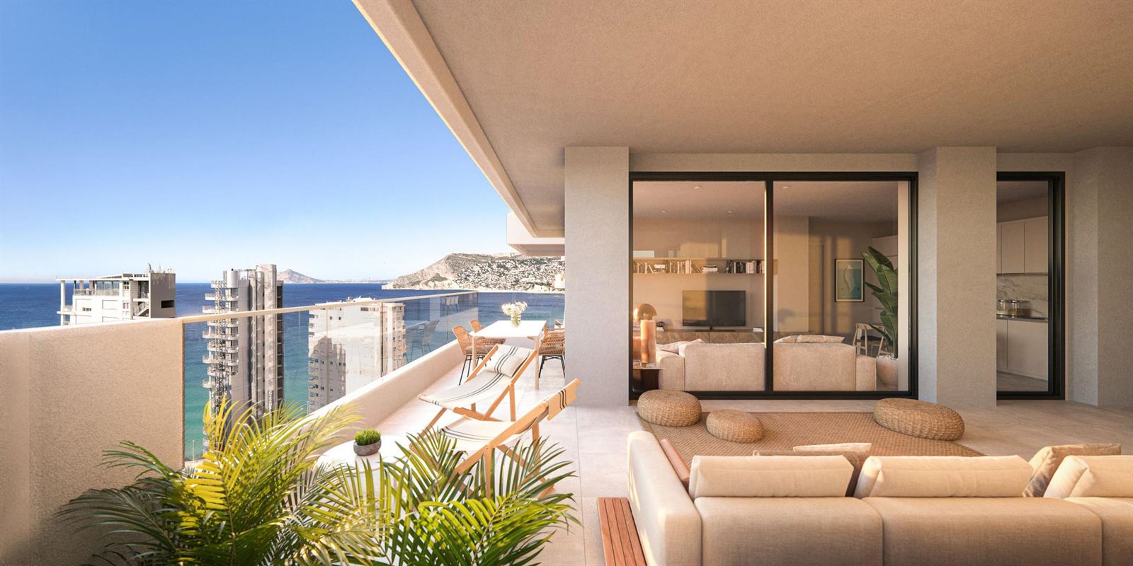 Image 13 : Apartment with terrace IN 03710 Calpe (Spain) - Price 650.000 €