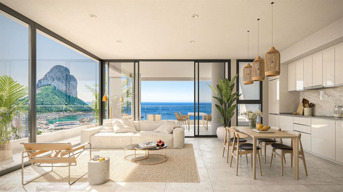 Image 11 : Apartment with terrace IN 03710 Calpe (Spain) - Price 470.000 €