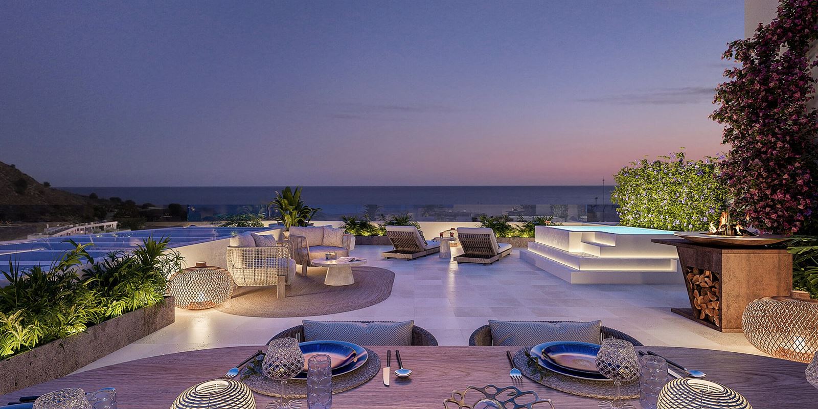 Image 8 : Apartment with garden IN 03570 Villajoyosa (Spain) - Price 390.000 €