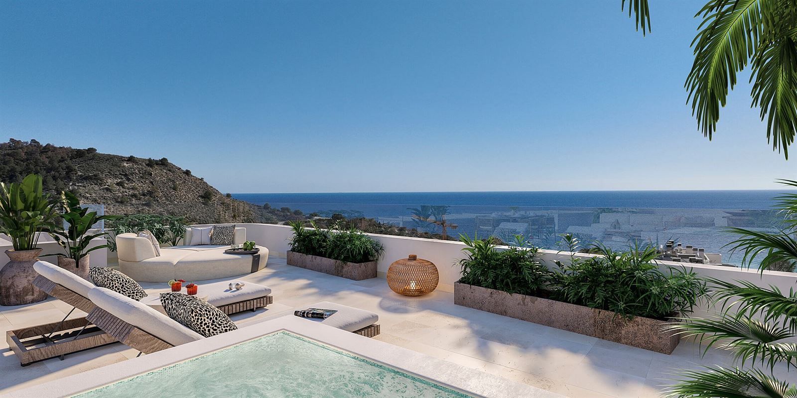 Image 7 : Apartment with garden IN 03570 Villajoyosa (Spain) - Price 390.000 €