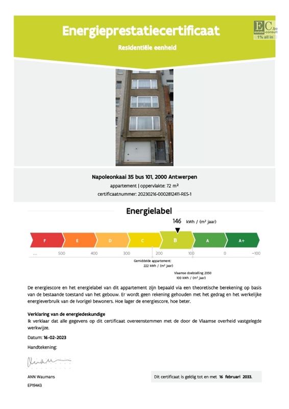 Foto 5 : appartement te 2000 ANTWERPEN (België) - Prijs € 365.000