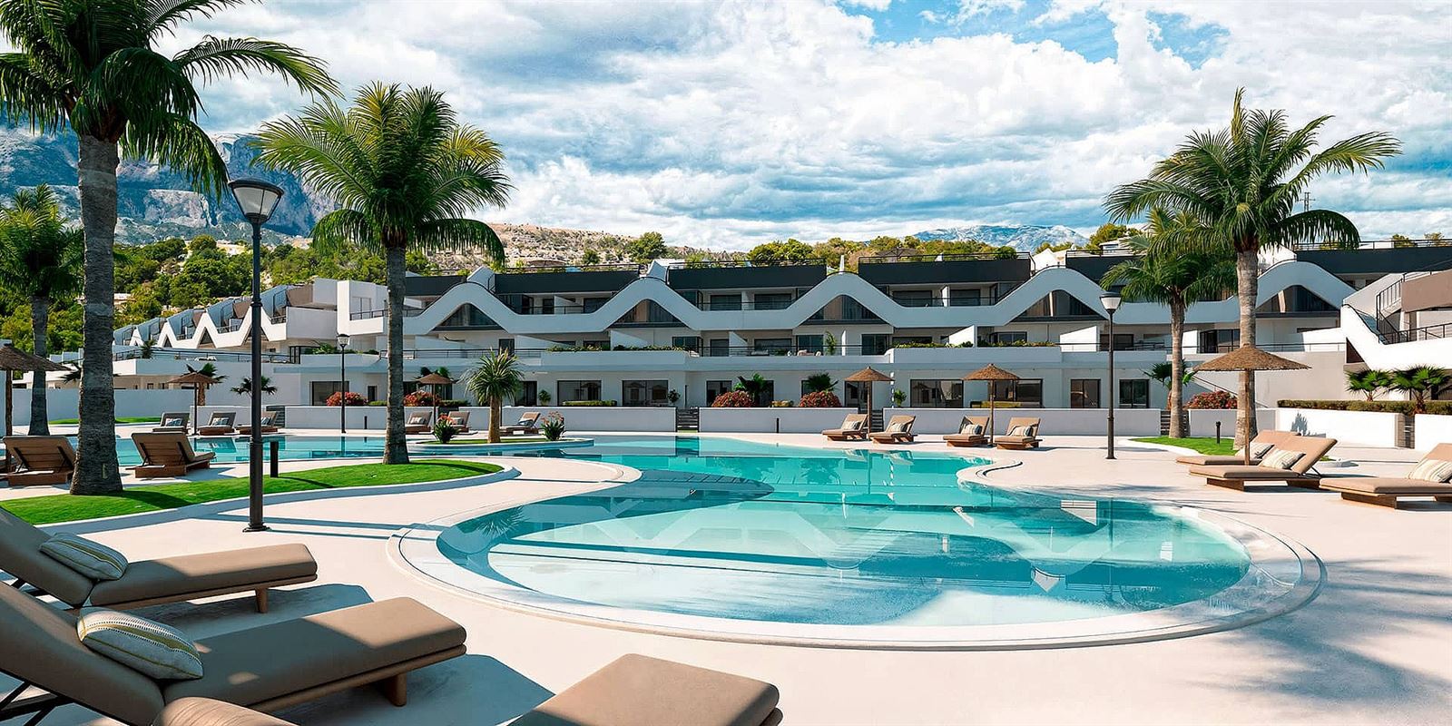 Image 7 : Apartment with terrace IN 03580 Alfaz Del Pi (Spain) - Price 287.000 €