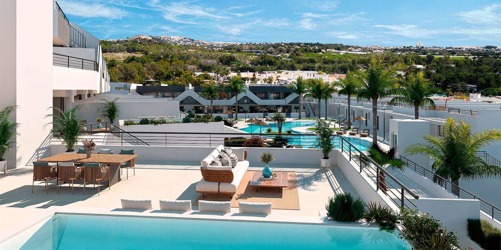 Image 8 : Apartment with terrace IN 03580 Alfaz Del Pi (Spain) - Price 287.000 €