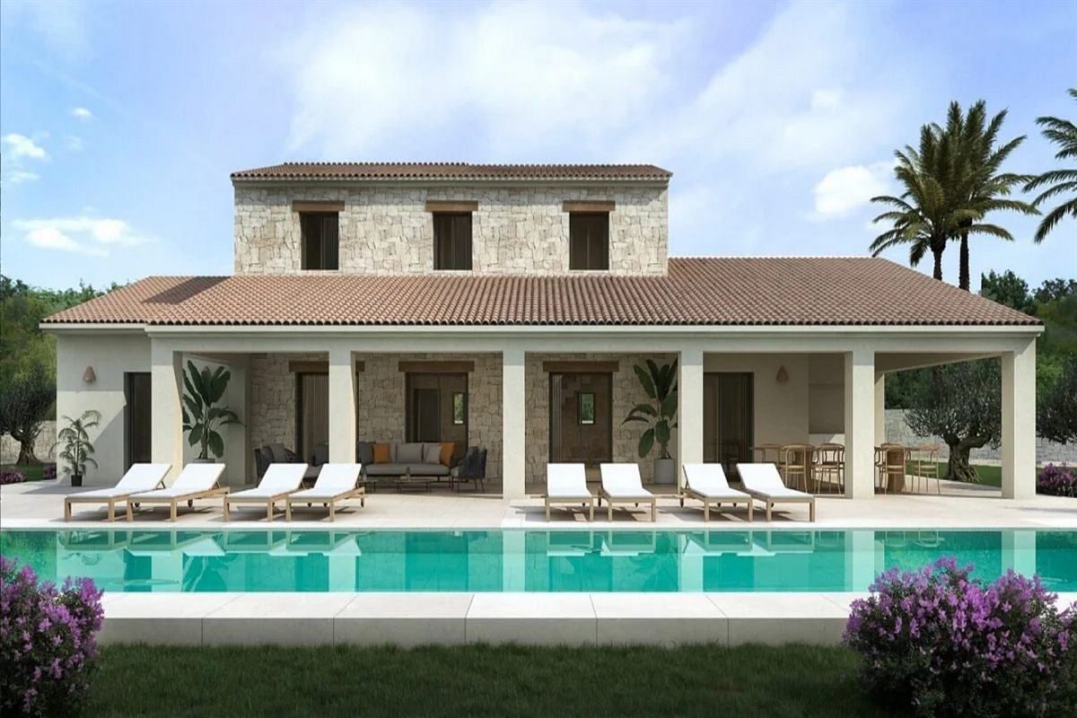 Foto 1 : Villa te  Teulada- Moraira (Spanje) - Prijs € 1.795.000