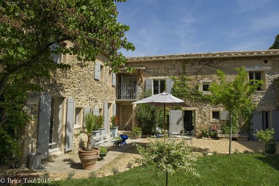 Authentique ferme en pierre - Vaucluse 